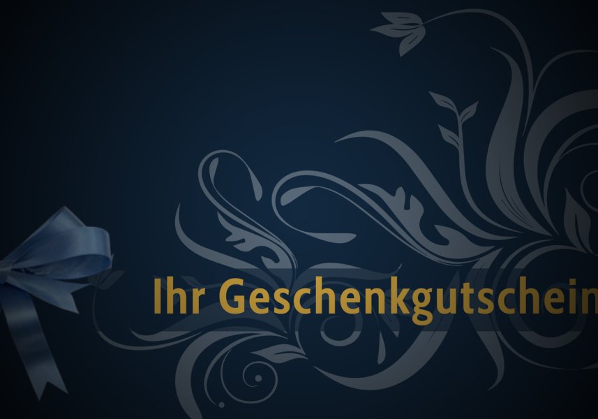 Gutschein-Karte Vorderansicht