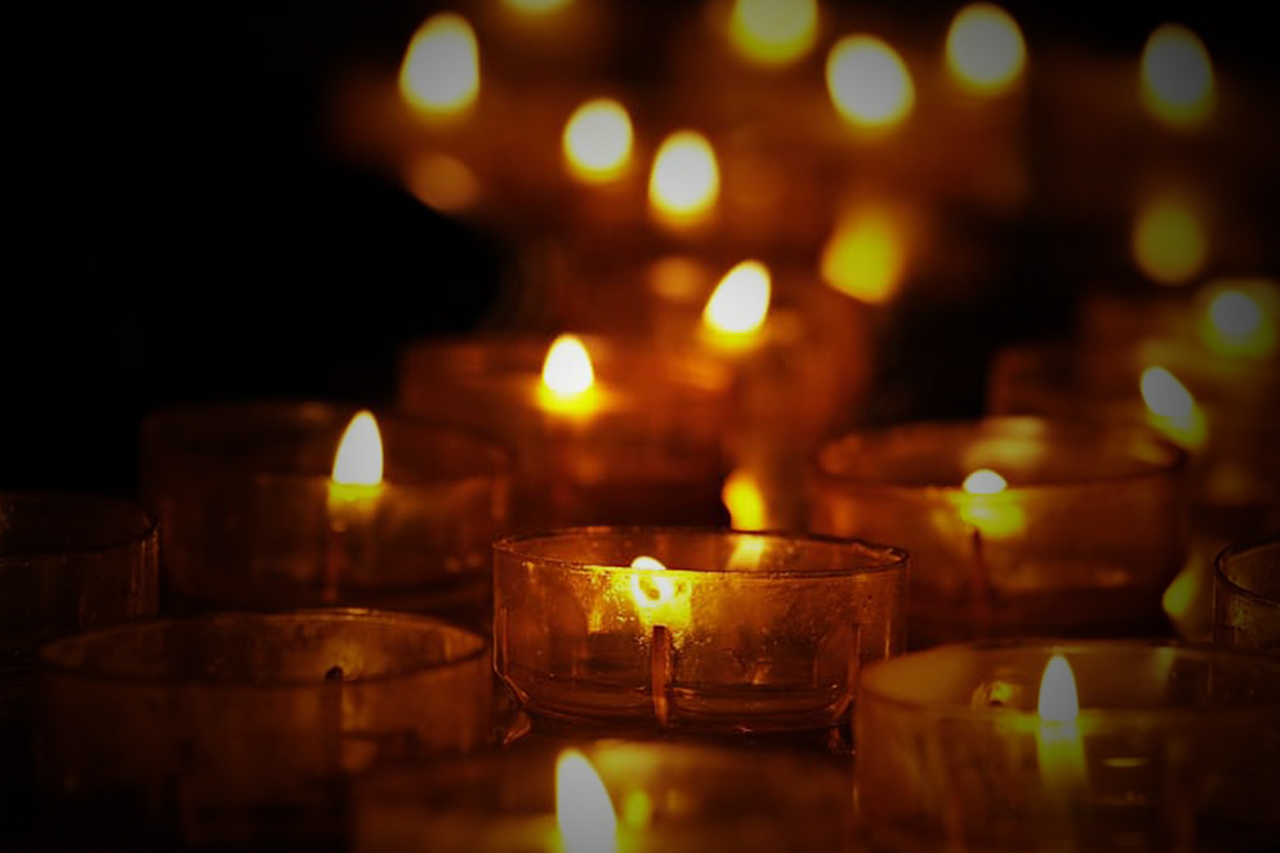 Teelichter, Kerzen, Kerzenschein